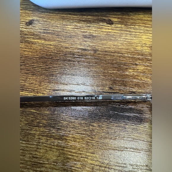 Swarovski Silver Cat-Eye Women's Glasses - Picture 5 of 5